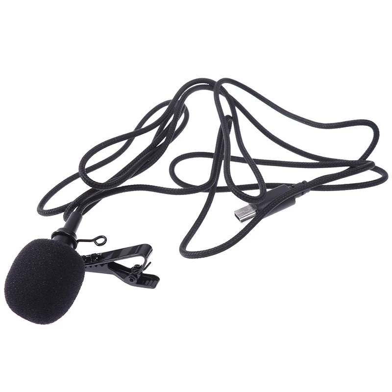 Microphone Externe USB pour GoPro Hero 3/3+/4/5/6/7 - Clip Métal, Plug & Play