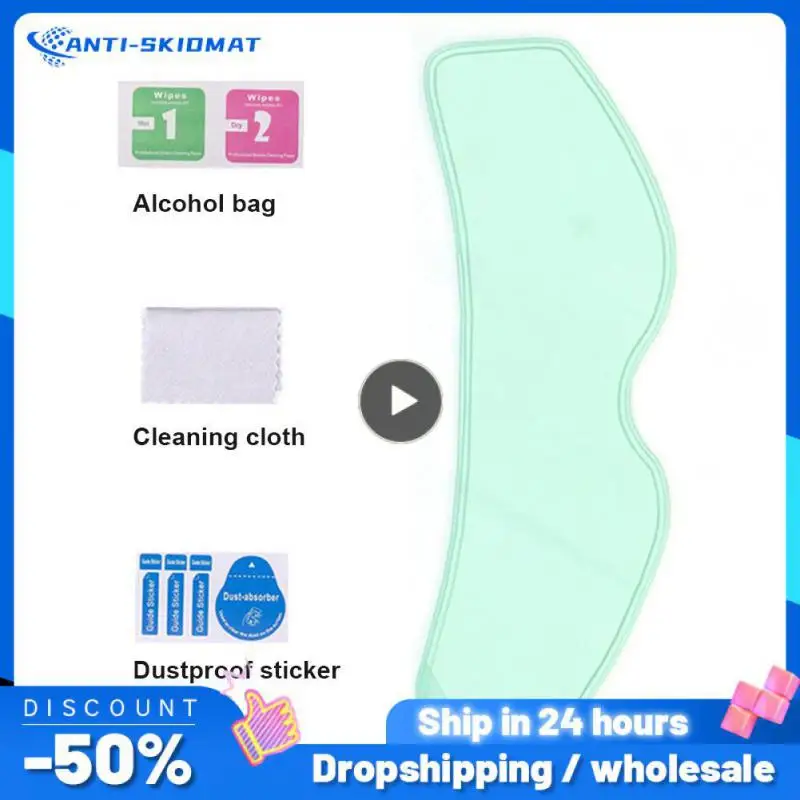 

Пленка от дождя для шлема, 1 комплект, универсальные Прочные прозрачные непромокаемые аксессуары для мотоциклов, прозрачная пленка, прозрачная противотуманная пленка