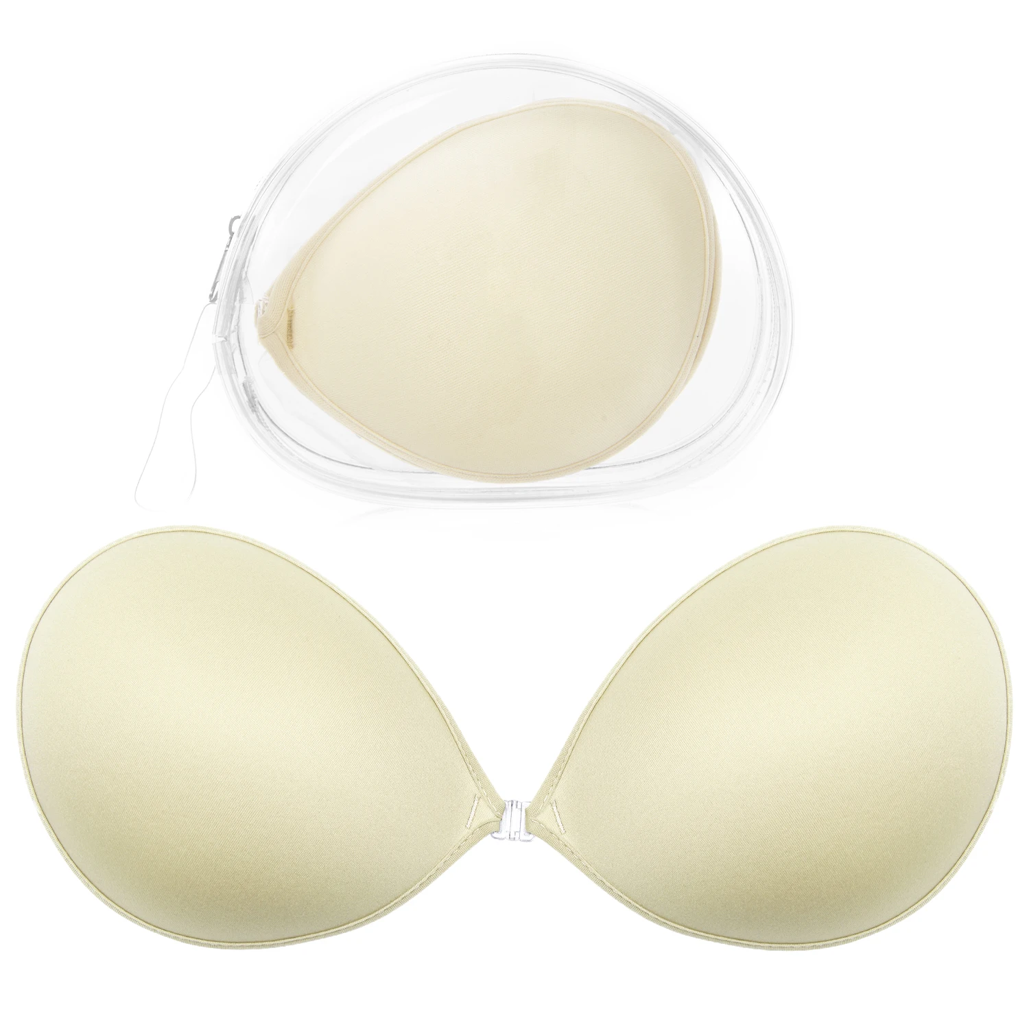 Wingslove Adhesive Bra Reusable Strapless Self Silicone Push-up Invisible  Sticky Backless Naked Back Nipple Pad - Bras - AliExpress