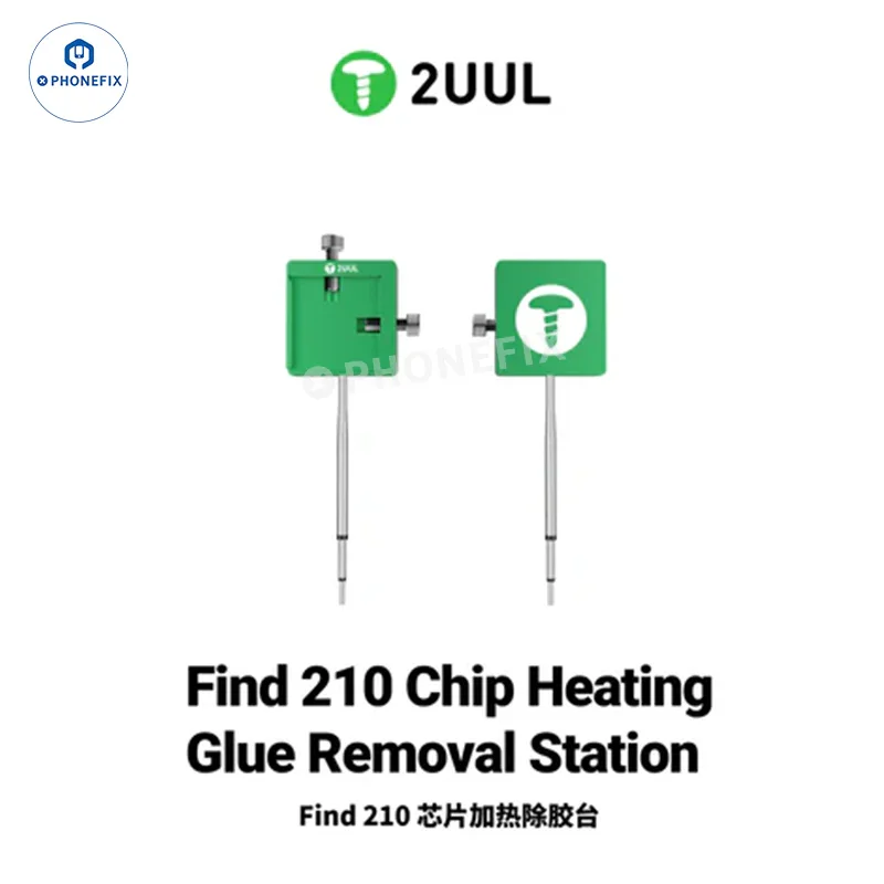 2UUL FD40 Find 210 칩 가열 접착제 제거 스테이션 (휴대폰 메인보드 IC CPU 접착제 제거 플랫폼 수리 도구)