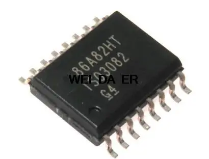 

100% NEW Free shipping ISO3082 ISO3082DWR ISO3082DW isolated 5V RS-485 SOP16