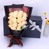 18Pcs/Box Soap Flower Bouquet Beautiful Flora Scented Bath Soap Flower in Gift Box for Anniversary Valentine's Day Mother Day 4