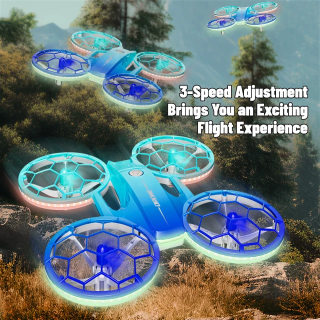 JJRC H127 2.4G Remote Control Quadcopter One-touch Take-off And landing Stunt Drone Bright light Fall-resistant Children Toy 5