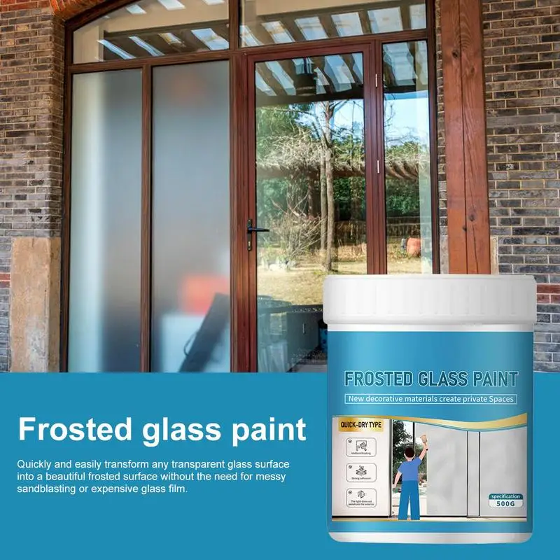 Privacy Frosted Glass Paint