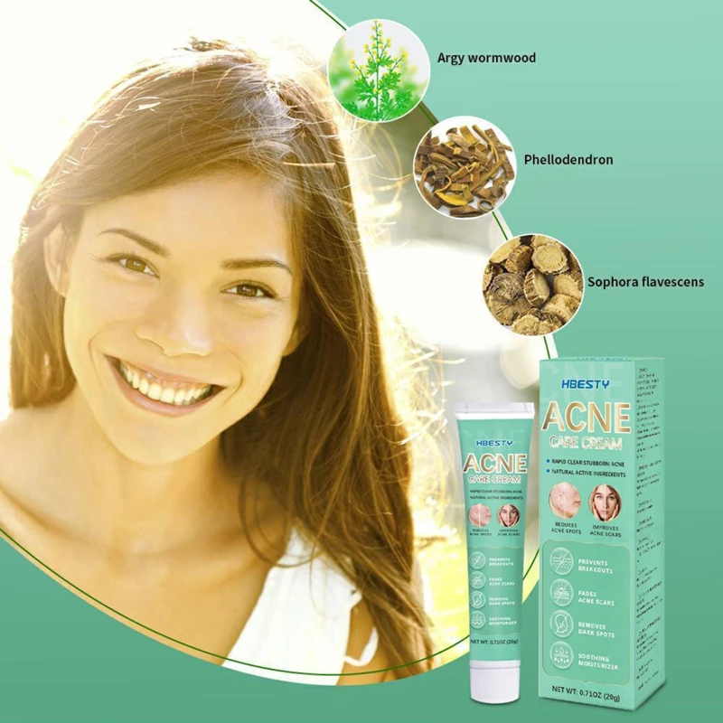 2-10 boxes new product acne care cream repair scars brighten the skin resist external infections directly sold acne care cream 4