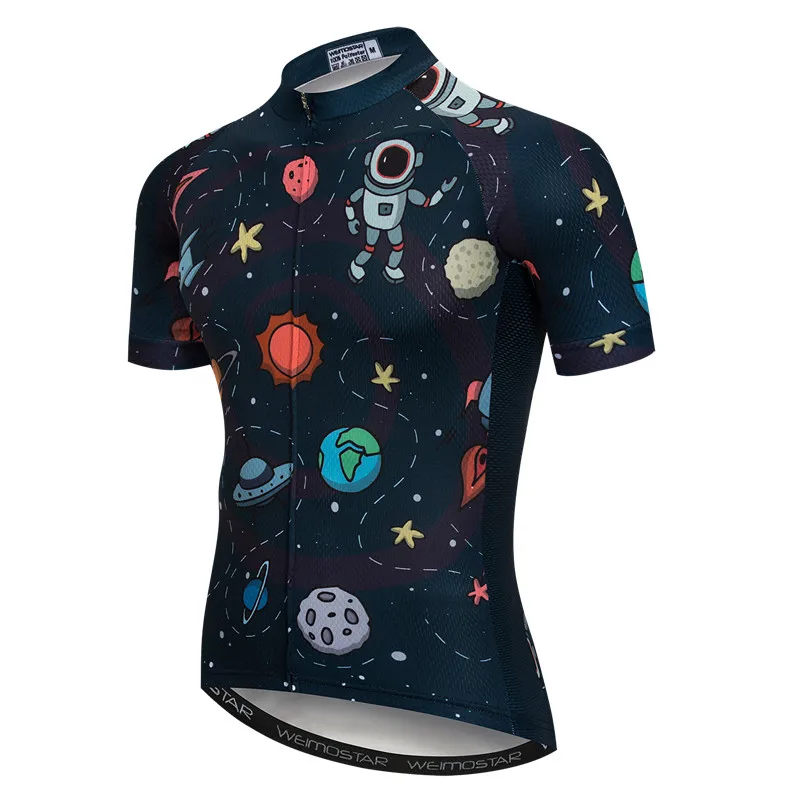 thumbnail image 1 of Camiseta de ciclismo de montaña Weimostar, ropa de ciclismo transpirable de verano, maillot de ciclismo de montaña para equipo profesional, 1 of 5
