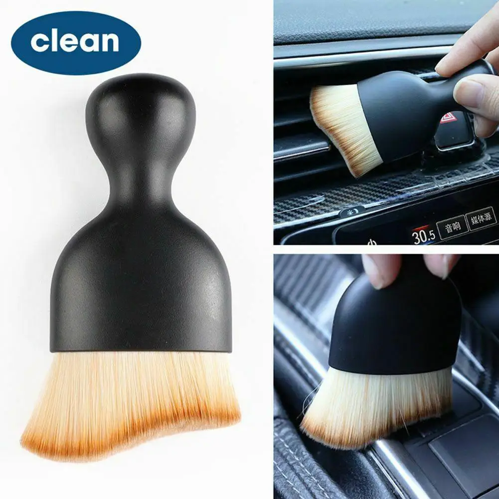 

Car Cleaning Soft Brush Instrument Panel Air Outlet Vent Center Console Clean Tool Car Cleaning Crevice Detailing Dust-Proof
