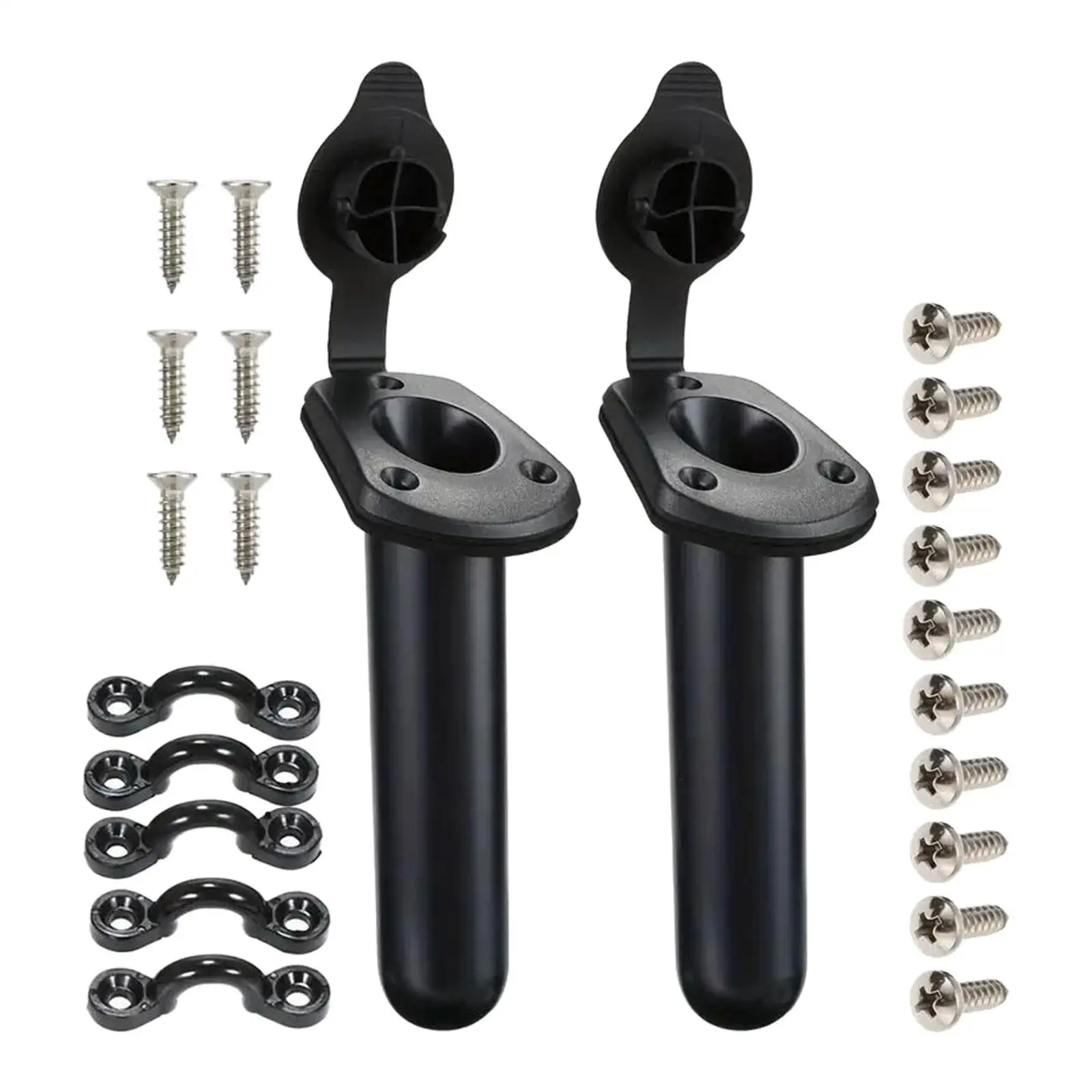 

Kayak Fishing Rod Holder Fishing Boat Rod Holders and Cap Cover, Direct Replaces Fishing Tackle Accessory Tool for Canoe