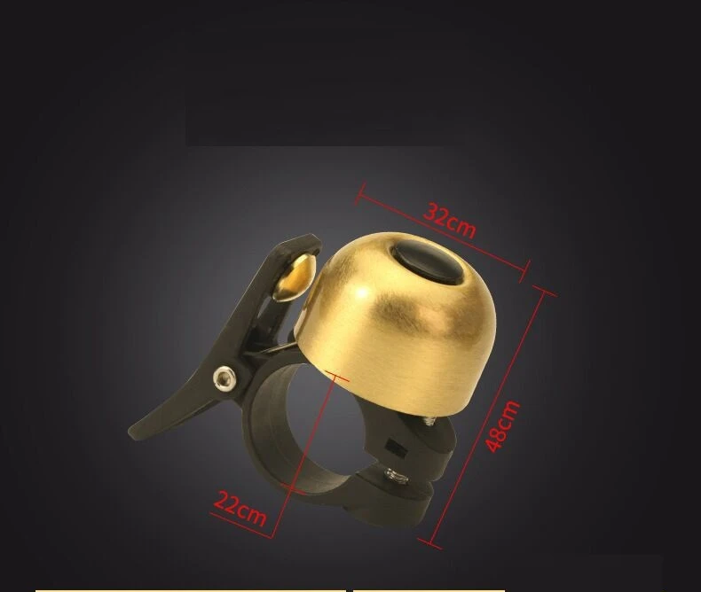 Cloche de Vélo Classique, Cloche de Vélo en Aluminium, Son Clair