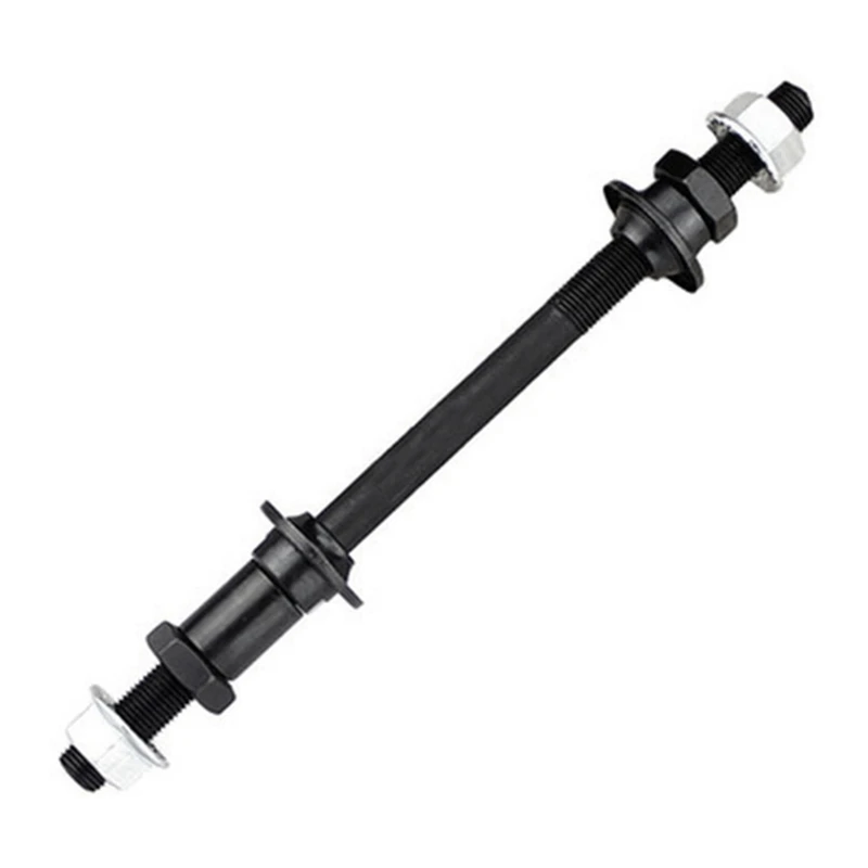 Lengthened 240Mm Mountain Bike Snow Bike Fat Bicycle Hubs Rear Axle Refitted Solid Axle Rear Bicycle Spare Parts Parts