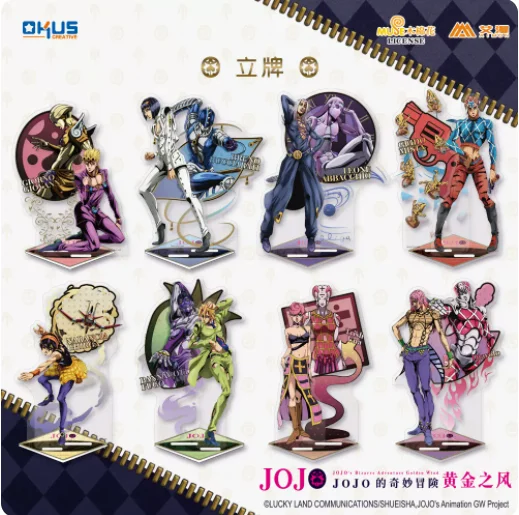 JoJo`s Bizarre Adventure Part 5: The Golden Wind Giorno Jovana Acrylic Stand