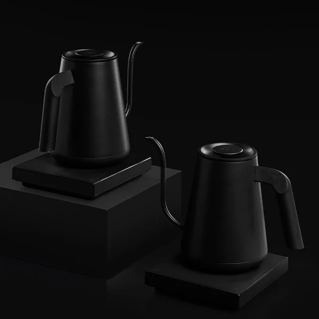 TIMEMORE Fish SMART PRO Temperature-Controlled Coffee Pot Stainless Steel 900ml Electric Coffee Competition Custom Kettle Tools 2