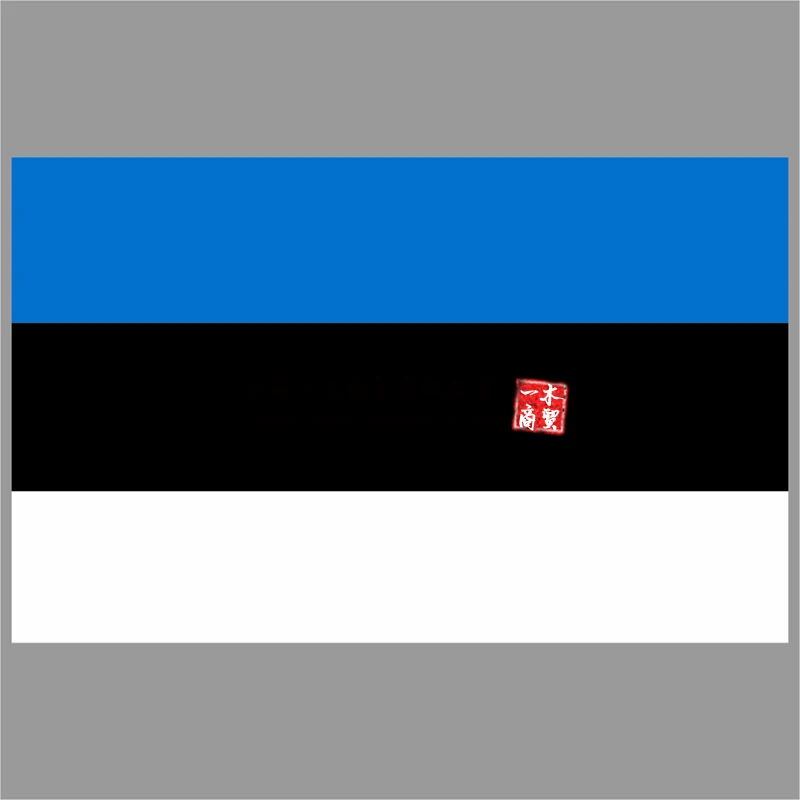 

Флаг Эстонии с гербом штата Эстонии, односторонний или двусторонний флаг и наклейка-баннер