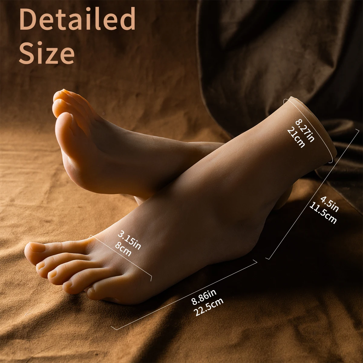 Silicone Feet Model Realistic Fake Foot Female Mannequin Display Jewerly Sandal Shoe Sock Art Sketch Nail TG ONE 3800