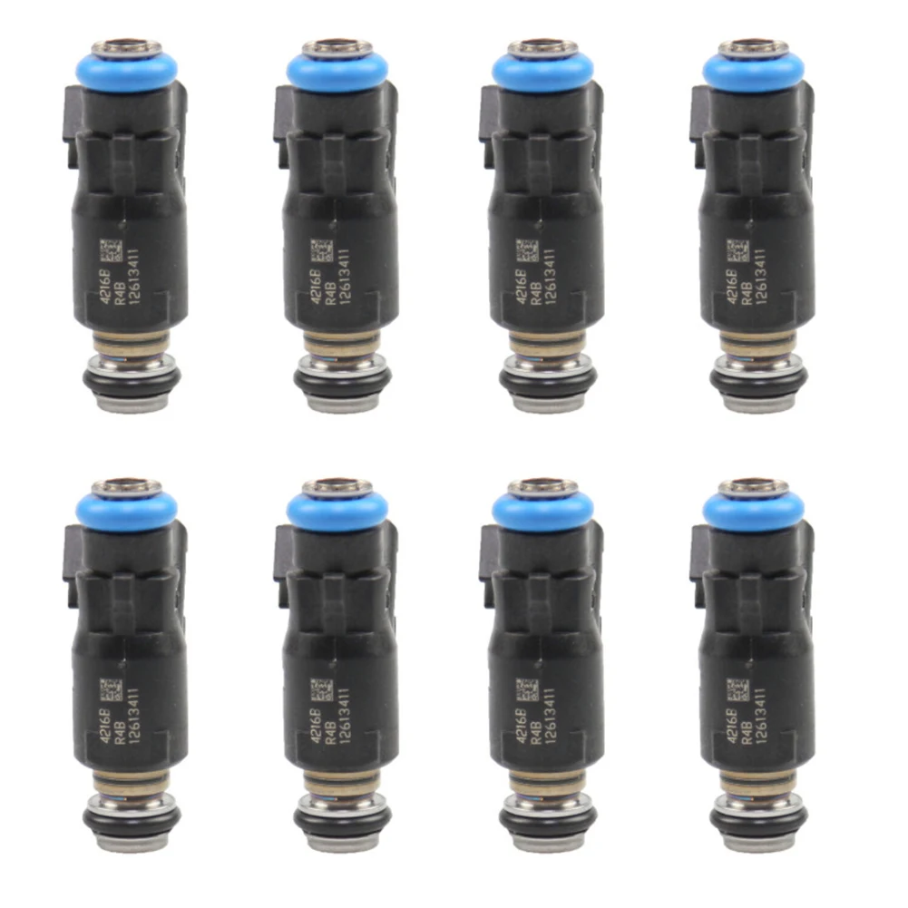 

8Pcs Fuel Injector For 2010-2013 Chevrolet GMC 4.8L 5.3L 6.0L 12613411 FJ1061 2173411 217-3411 M1407 4G2249