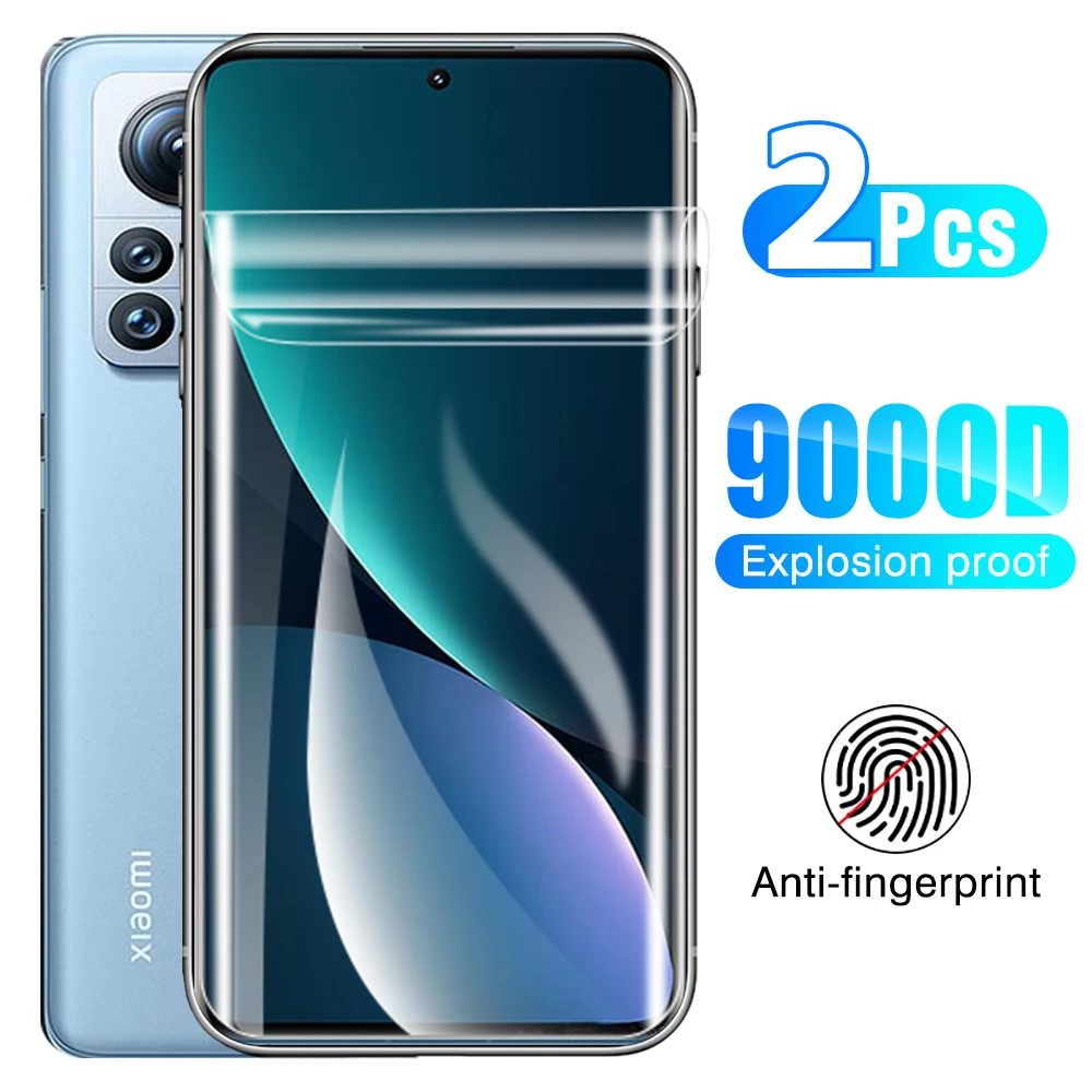 

2PCS 9000D Hydrogel Film For Xiaomi 12s Ultra Pro 12 12X Screen Protector Full Cover For Xiaomi 12Lite Mi12s Ultra No Glass Film