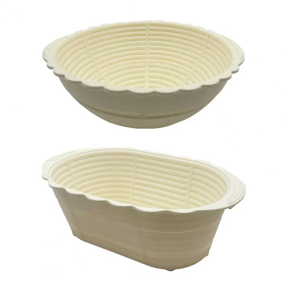 

Oval Collapsible Bread Basket Capacity Silicone Bread Proofing Baskets for Sourdough Baking Set of 2 Round Oval for Artisan