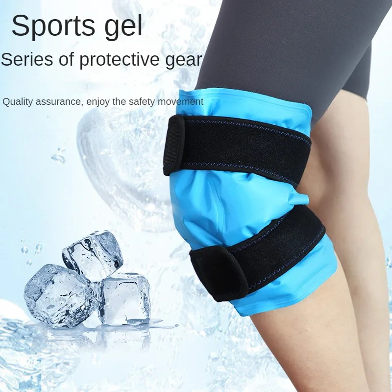 Knee Pad Cold and Hot Compress Nylon knee pad ice pack Gel ice film Soft and flexible pack for post-injury use