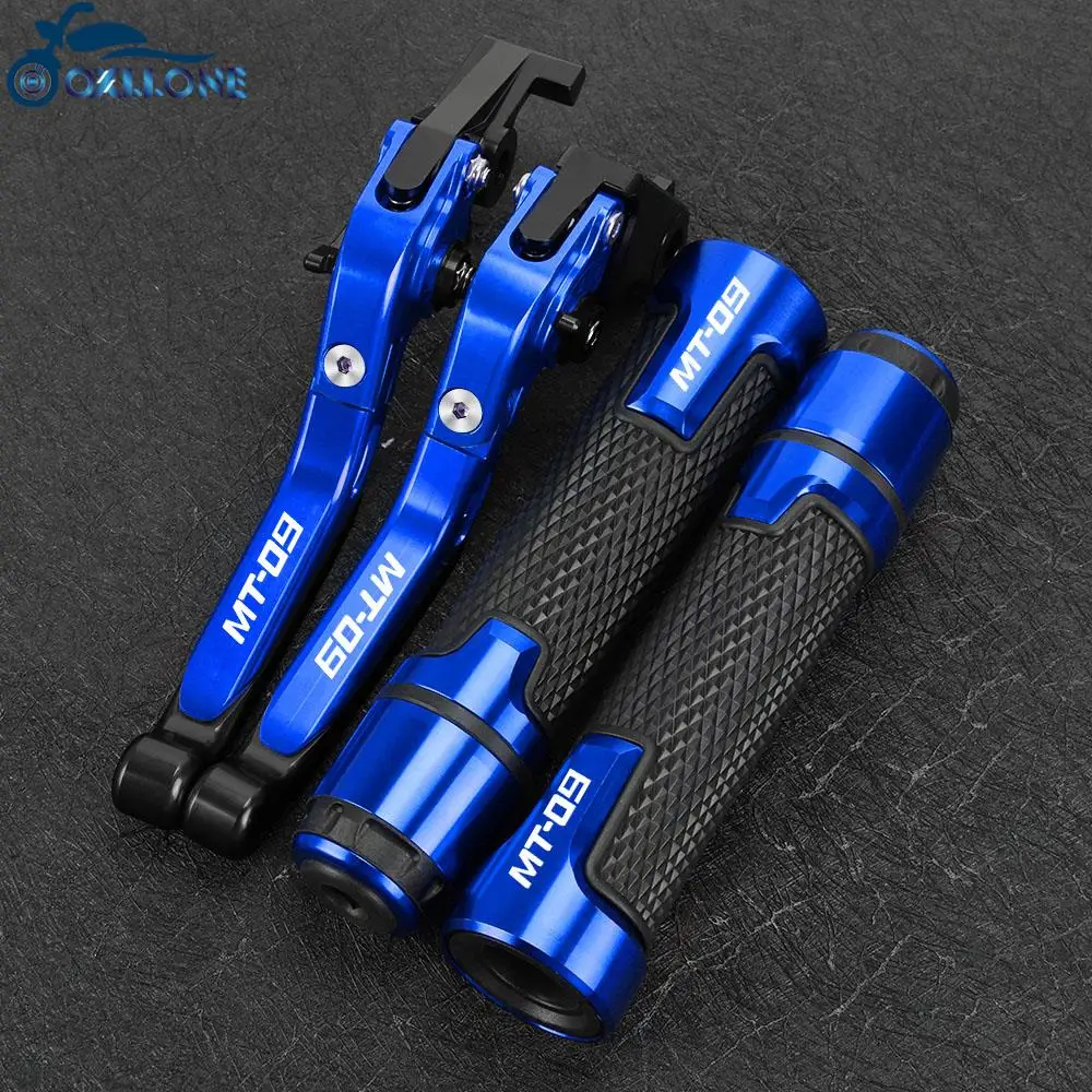 

FOR YAMAHA MT09 FZ-09 2014 2015 2016 2017 2018 2019 2020 2021 2022 2023 Brake Clutch Levers & Handlebar Grip Handle Hand Grips