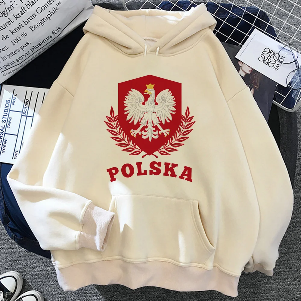 

Poland hoodies women japanese anime Hooded Shirt women streetwear Hood
