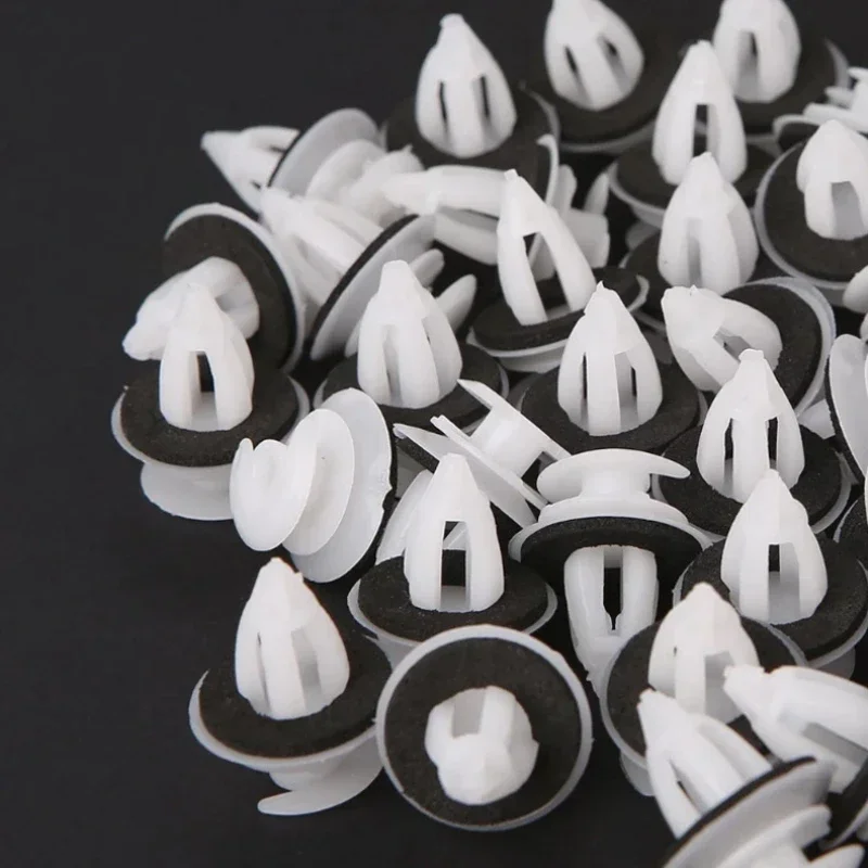 Door Panel Clip with Seal Ring Fastener Rivet Bumper Clip Retainer 50PCS for BMW E34 E36 E38 E39 E46 M3 M5 Z3 X5 Car Accessories car door clip