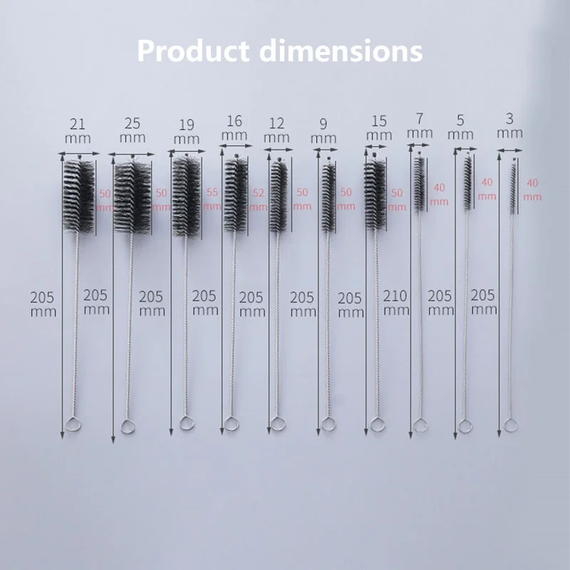 10PCS Kitchen All for Convenience Straw Cleaning Brush Bottlebrush Clean Baby Bottles Cleaning Brush Magic Sponge Cleaning Home 2