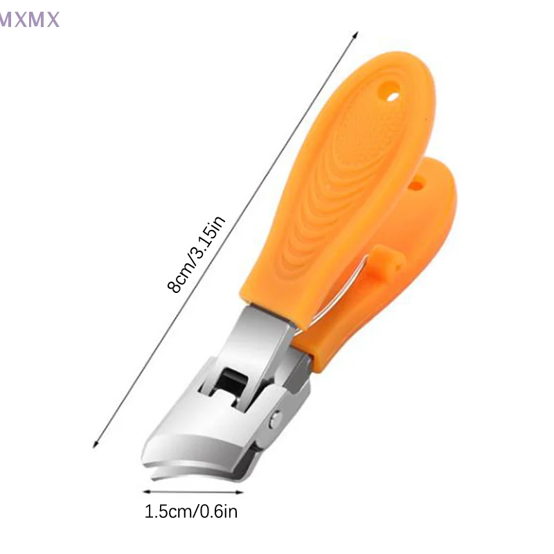 Diagonal Pliers Nail Clipper Stainless Steel Toenail Cutter Trimmer Anti-Splash Thick Hard Slanted Nail Cutter Manicure Tools