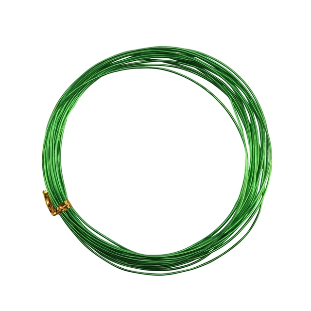 9 Tekercs Bonsai Huzalok Eloxált Alumínium Edzőhuzal 3 Méretű (1,0 Mm, 1,5 2,0 Mm), Összesen 147 Láb (Fekete) - Image 2