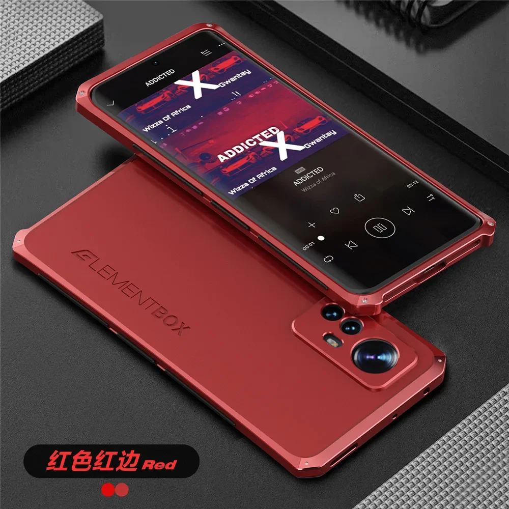 Durable Metal Armor Aluminum PC Phone Case Cover