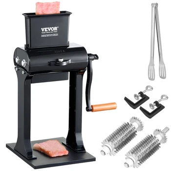 SucceBuy Commercial Meat Tenderizer Heavy Duty Stainless Steel Meat Tenderizer Machine Quick and Easy Manual Operation Kitchen 1