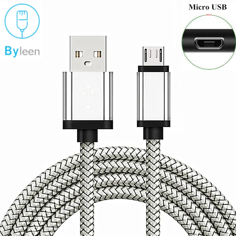 

Кабель Micro USB длиной 2 м, шнур для зарядки и синхронизации данных для Xiaomi redmi 6, 5, S2, 6A, 5A, 4A, 4X, a2 lite, note 6 pro, 5 plus, провод для зарядного устройства