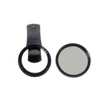 Universal 52MM Circular Phone Lens Portable Polarizer Camera Lens Clip CPL / UV Filter Kit for iPhone Mobile Phone Smartphone 2