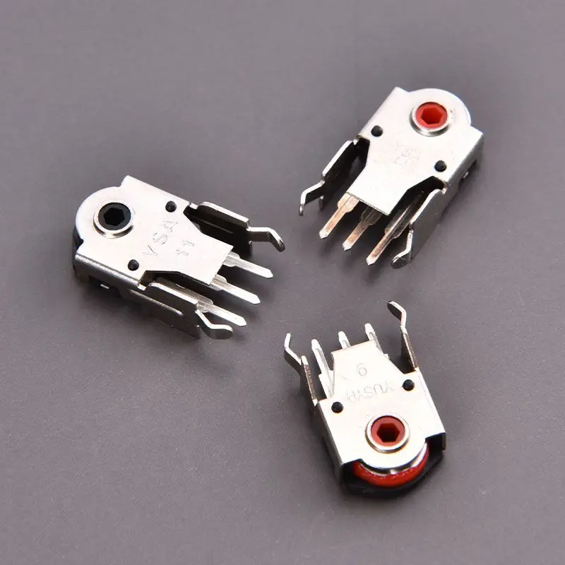 정확한 디코더 로터리 마우스 스크롤 휠 인코더, 블랙, 레드, 9mm, 11mm, 2 개