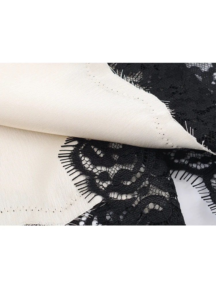 2026 New Women Lace Spliced Split Sling Top  Elegant Sexy Sleeveless Party Casual Camisole Top Fashion Female Vacation Outfit