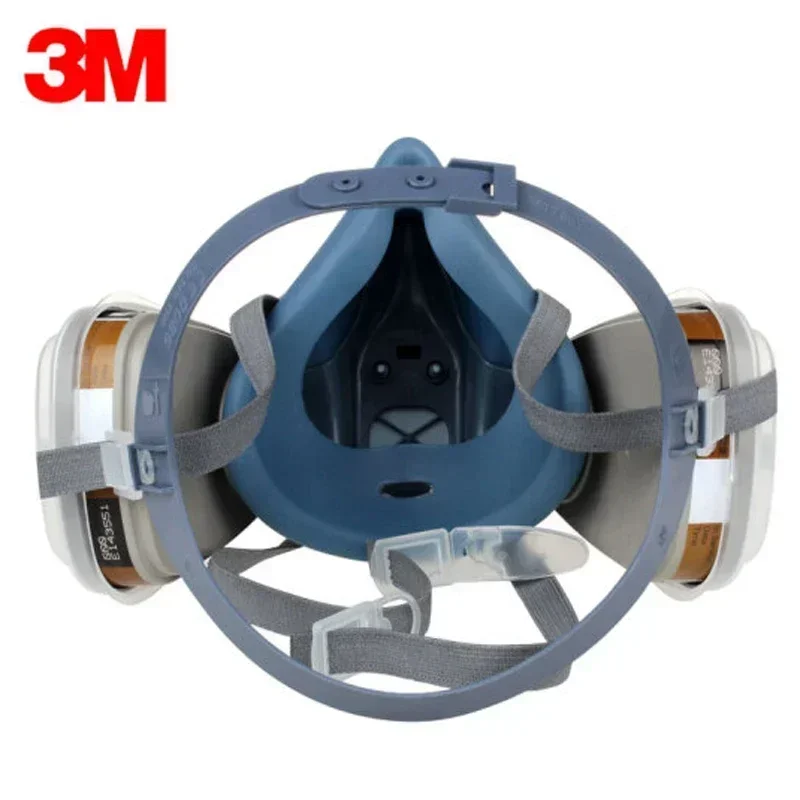 3M 7502 Respirator Mask Protective Industry Painting Spray Dust Gas Mask With 3M 501 5N11 6001CN Chemcial Half face for gas mask,dust mask,gas respirator,face respirator,half face respirator mask,dustproof respirator
