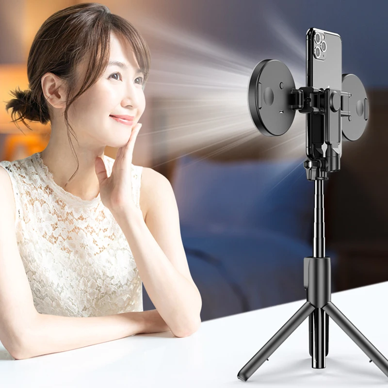 6-in-1 Bluetooth Self Timer Selfie Stick Customizable