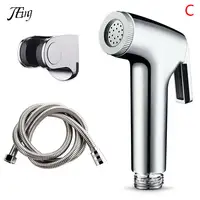 Chrome Bidet Spray Tap Hygienic Toilet  Shower Head Hose Bathroom Flushing 1