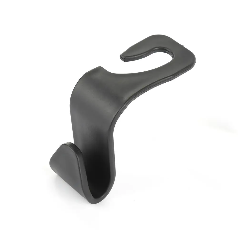 Car Hook Auto Seat Headrest Hook Black Bag Organizer Universal Seat Headrest Holder Car Accessories Storage Hanger
