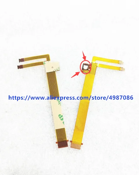 

2PCS New Lens Aperture Shutter Flex Cable For NIKON J1 NIKKOR 10-30 mm 10-30mm 1:3.5-5.6 VR Repair Part With sensor