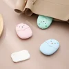 50pcs/set Cute Bear Paper Soap Tablets Travel Paper Soaps Portable Disposable Cleaning Soap Paper Cartoon Travel Paper Soaps 1