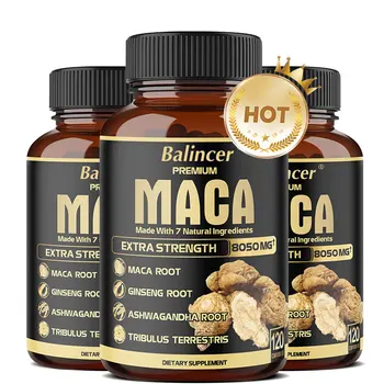 9399-b68f1d.jpg Maca Root Capsules - Natural Energy Supplement, Supports Athletic Performance and Motivation, Builds Muscle and Strengthens