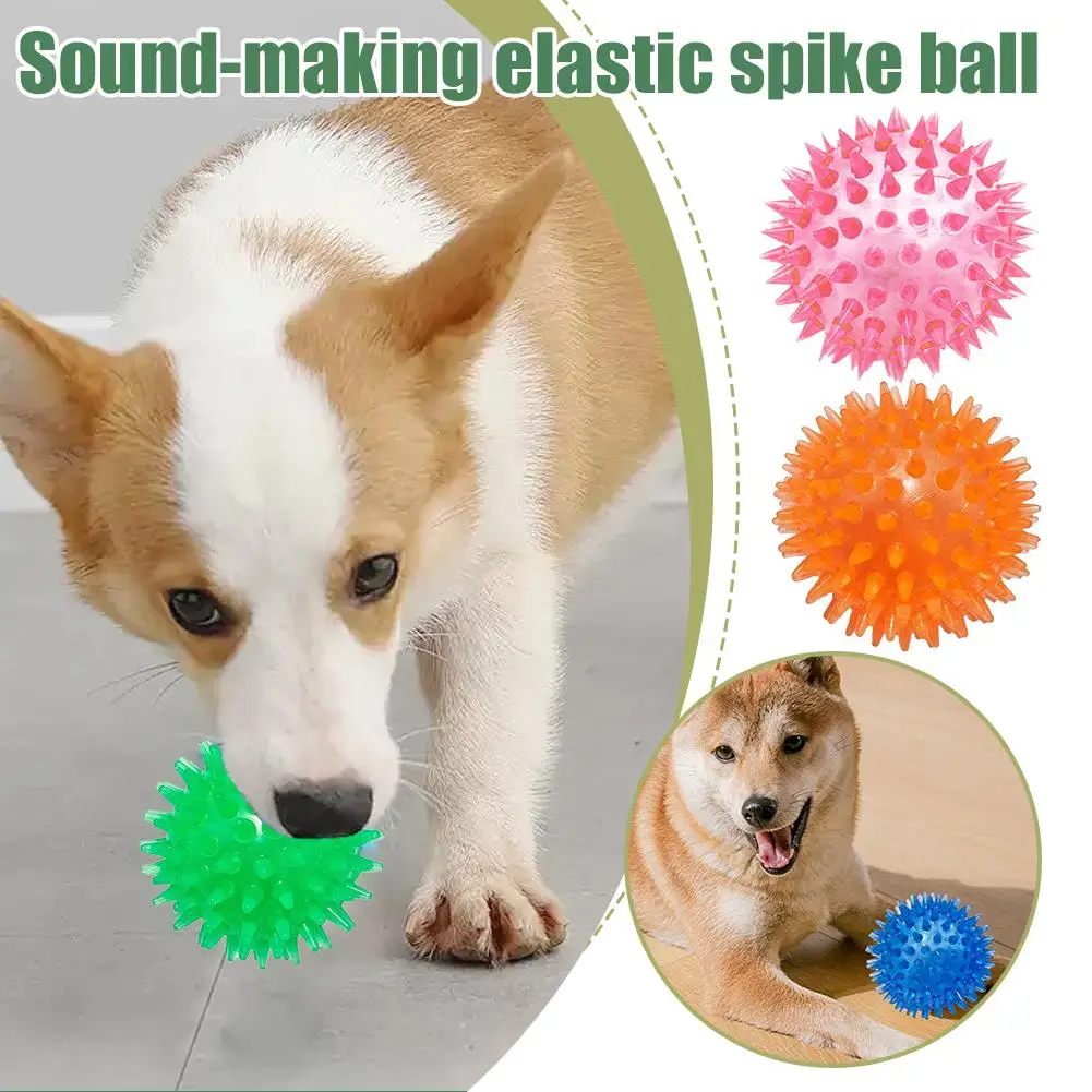 Spiky Chew Ball Dog Toy 2