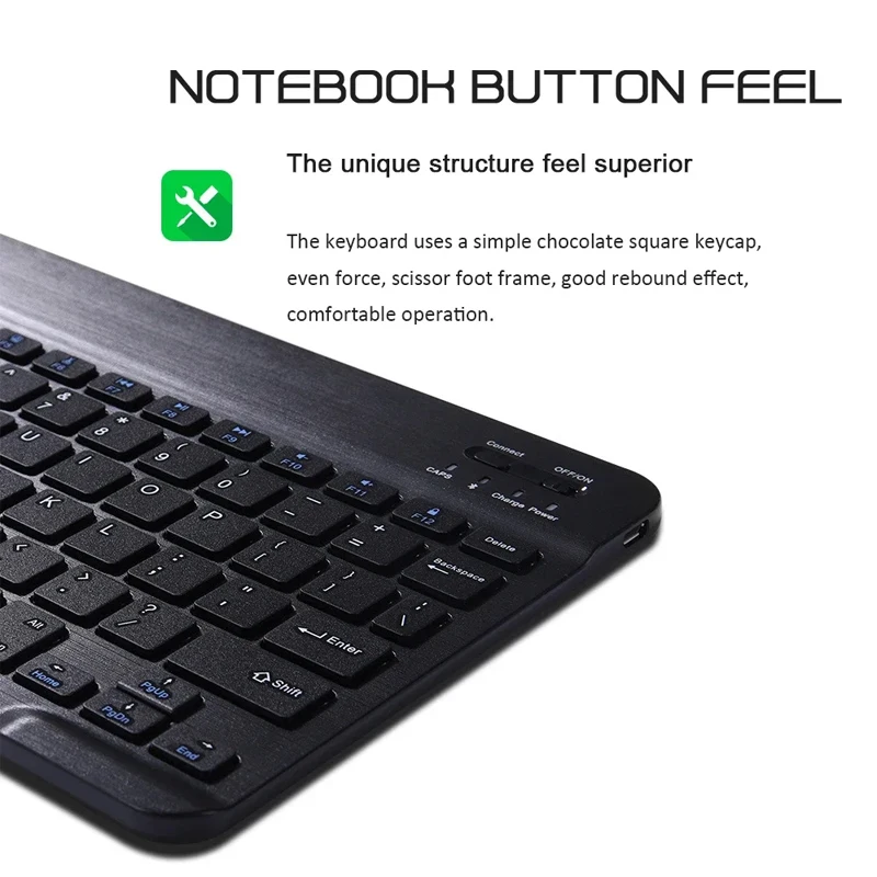 Teclast Original K10 Bluetooth Keyboard For Windows Android IOS System For laptops tablets smartphones Wireless Keyboards USB