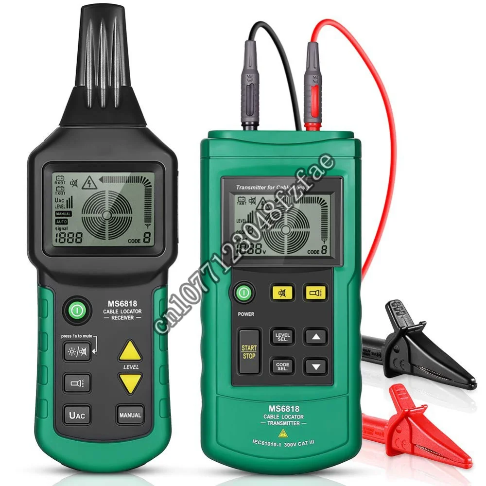 

Cable Detector Wire Cable Metal Pipe Locator Detector Wire Tester Cable Tester Wire Tracker MS6818