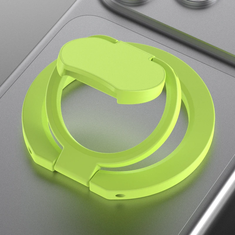 Dual-Sided Magnetic Phone Ring Holder and Kickstand - Portable and Folding Phone Stand