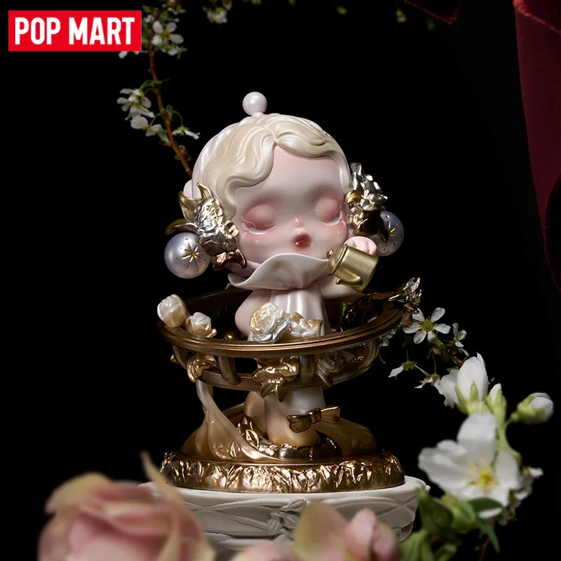 2026 오리지널 팝마트 스컬판다 페탈스 인 포 액트 시리즈 PVC 피규어 블라인드 박스 펜던트 트렌디 토이 미스터리 박스 액션 피규어 장난감