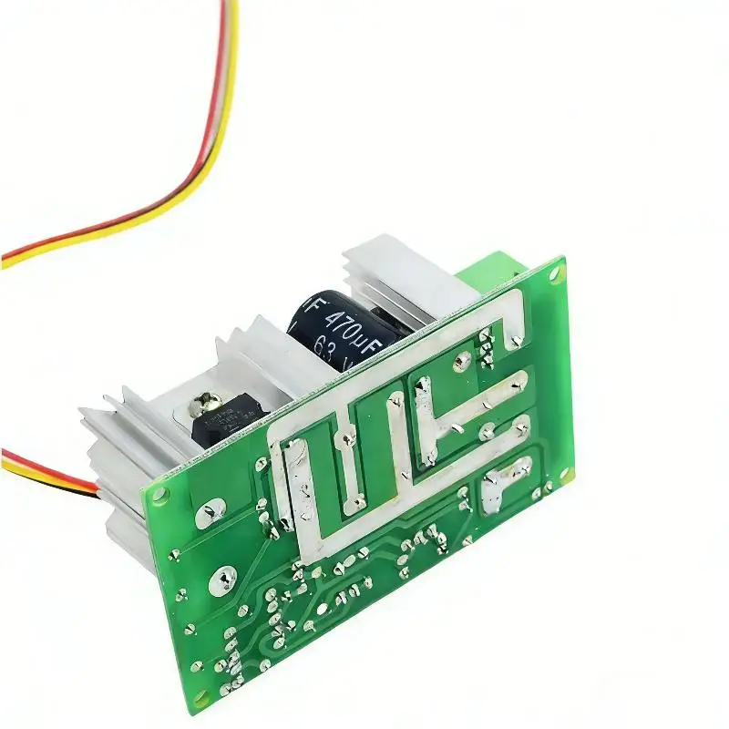 1Pcs 20A 전류 레귤레이터 DC10-60V 모터 속도 레귤레이터 12V 24V 36V 48V 고전력 드라이브 모듈 PWM 모터 속도 컨트롤러