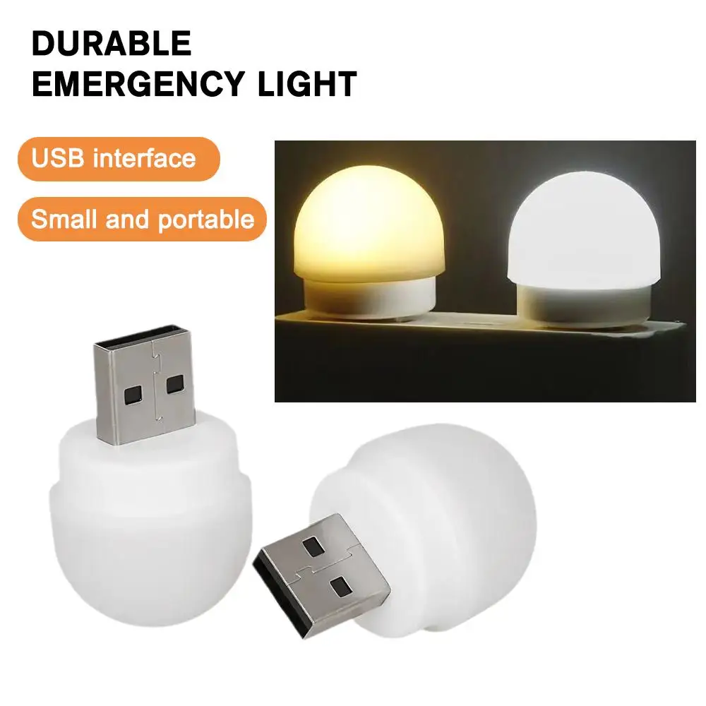 

USB Light Portable Light Eye Protection Light Super Bank Dormitory LED Portable Lamp Bright Power Mini Bedside Lamp Light E0D4