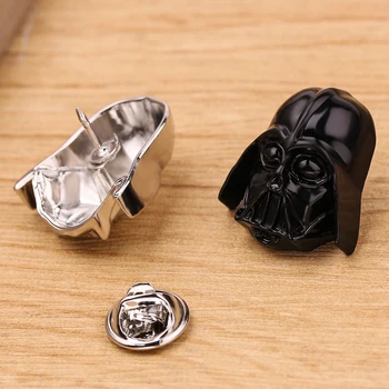 Movie Star War Peripheral Brooch Jewelry Stormtrooper Darth Vader Simple Button Badge for Backpack Clothings Pins Accessories 4