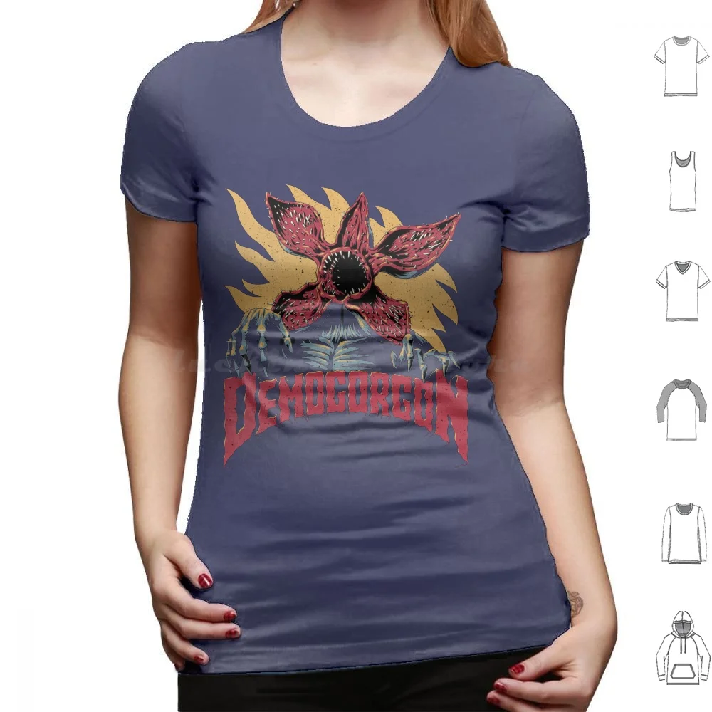 thumbnail image 1 of Camiseta Demogorgon 6Xl Algodón Cool Tee Demogorgon Once Netflix Dustin Stranger Mike Cosas Lucas Upside Down 80S Tv Horror, 1 of 5